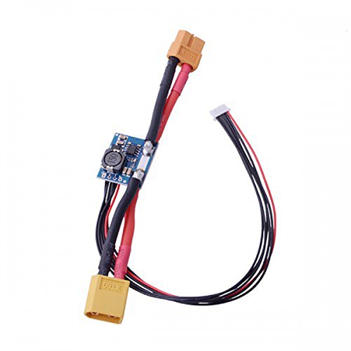 iParaAiluRy HJ APM módulo de alimentación de 30V / 90A con el BEC 3A 30V salida de la señal de apoyo para la APM 2.6 XT60 del enchufe