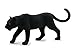 Produktbild MGM Grand MGM 387017 – Figur Tier – Panther schwarz gro– 13,5 x 5 cm