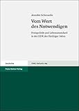 Image de Vom Wert des Notwendigen: Preispolitik und Lebensstandard in der DDR der fünfziger Jahre (Viertelja