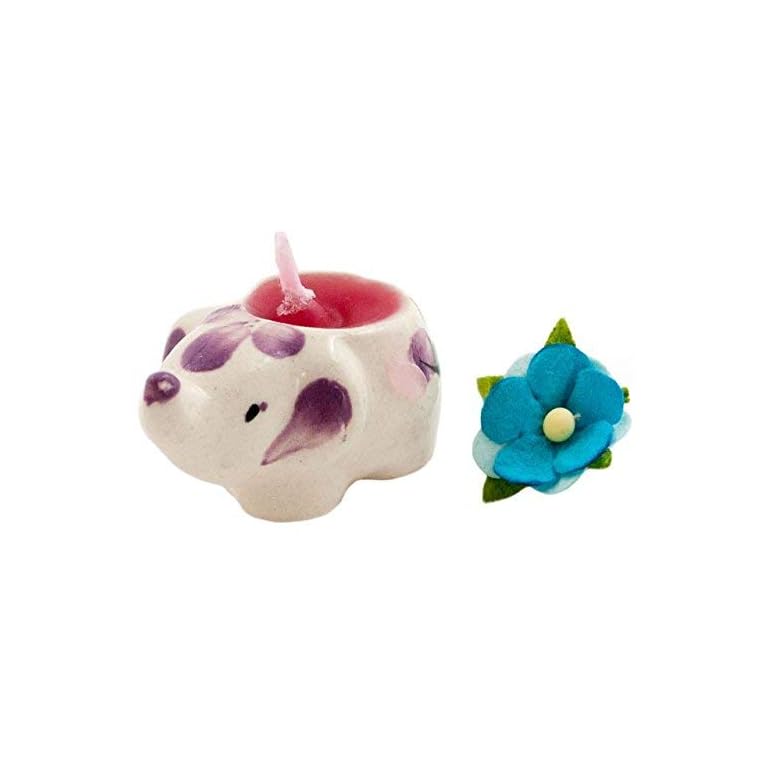 Mini Elephant Shaped Candles Gift Set Fair Trade Elephant Candles