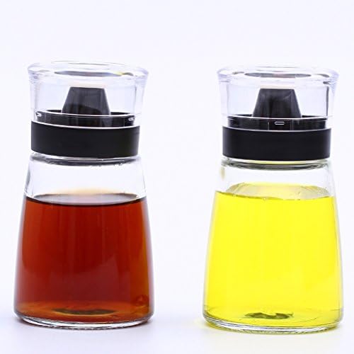 GAODUZI Table Glass Seasoning Oil Bottle Set Seal Dust Oil Bottle Olive Sesame Sauce Sauce Vinegar Bottle