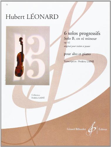 6 Solos Progressifs Opus 62, Solo B en Re Mineur