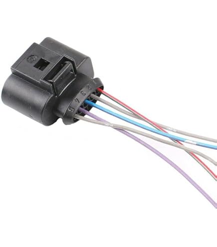 VekAuto 4 Kit De Connecteur De Fiche De Capteur De Débit D'Air Massique À 4 Broches Compatible pour BMW, Connecteur De Borne Femelle En Plastique Noir De La Série 1.2 VekAuto 4 Kit De Connecteur De Fiche De Capteur De Débit D'Air Massique À 4 Broches Compatible pour BMW, Connecteur De Borne Femelle En Plastique Noir De La Série 1.2