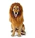Produktbild Hund Kostüm Löwenmähne Perücke | Pet Kostüm Lion Mähne Perücke mit Ohren für mittlere und große Hunde - perfekte Hund Geschenk