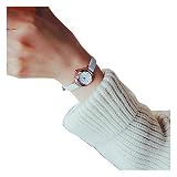 Uhren Damen,linqi1164 Armbanduhren für Frauen Günstige Uhren Damen Casual Analoge Quarz Uhr Luxus Armband Uhren Edelstahl Armbanduhr Business Mädchen Frau Voguelady Uhr Cassic Damen