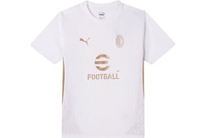 ACM 1899 A.C. Milan Maglia Training Maglia Gara Training, Stagione 2024/25, Tecnologia dryCell, vestibilità Regolare Unisex - Bambini e Ragazzi