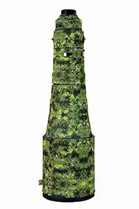 CAMOCOAT Lens Cover for AF-S NIKKOR 600mm f/4E FL ED VR | Water Resistant & All Terrain Protection | Dark Forest Green