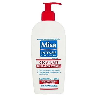 Mixa Intensif Peaux Sèches - Cica-Lait Réparation Avancée pour Peaux Très Sèches et Fragilisées - 250 ml
