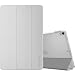 Produktbild iPad Pro 10,5 2017 Hülle, Infiland Ultra Slim Transparent matt  Schutzhülle Smart Cover mit Auto Schlaf / Wach Funktion für Apple iPad Pro 10,5" Display 2017(Weiß)