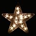 Produktbild designfun LED Stern WEIHNACHTSSTERN BELEUCHTET MIT 3D-Effekt UND 15 WARM-WEISSEN LEDs