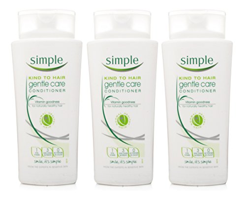 THREE PACKS of Simple Gentle Conditioner