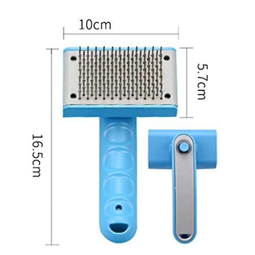AOLI Spazzola per animali domestici Cane Pettine per capelli Golden Retriever Spazzola per cani Articoli per animali domestici Teddy Dog Needle Comb