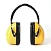 Produktbild ECMQS Gehörschutz für Kinder & Jugendliche | 30dB NRR/35dB SNR Kompakt, Komfortabel und Faltbarer Gehörschützer | Verstellbarer Ohrschützer (Gelb)