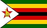 Bandera: Zimbabue magFlags Bandera XXXL+ Zimbabue  Bandera Paisaje  6.7m²  200x335cm