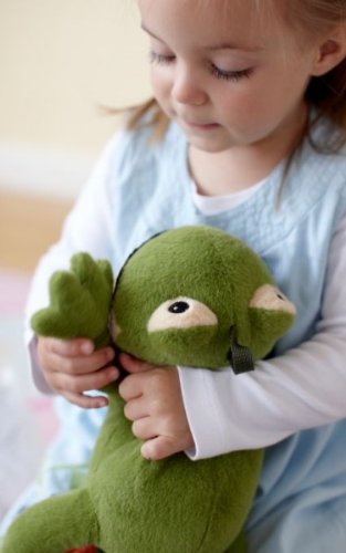 Preisvergleich Produktbild Greenlife Warmies Beddy Bear Frosch