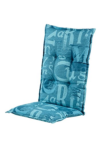 Preisvergleich Produktbild Hochlehner Auflage Madee blau