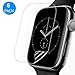 Produktbild Schutzfoie für Apple Watch Series 4 40mm,flüssige Haut HD Klar Flexible Folio für iWatch 40mm Series 4,Vollständige Abdeckung Blasenfreie Schutzfolien für Apple Watch Series 4 40mm - 6 Stück