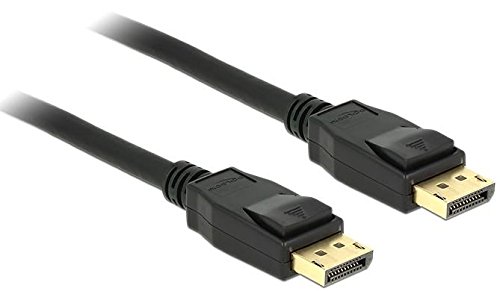 DELOCK Kabel DisplayPort 1.2 Stecker> DisplayPort Stecker 1 m schwarz 4K - 2