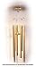 Produktbild Hobbyfun Klangstab Set 14/17/20 cm, Hohl, Gold-Farben