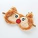 Produktbild MMD Cartoon Fawn Plüsch Augenmaske Schattierung Schlafaugenmaske lindern Müdigkeit 2pcs (Farbe : B)