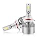 Produktbild mesllin C6 LED Scheinwerfer-Kit High Low Beam 120 W 20000LM 6000 K kühles weiß Super helle COB Chip Lampen Lampen, 1 Jahre Garantie