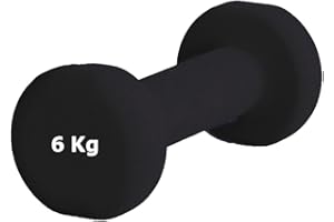 G5 HT SPORT Haltères en néoprène de gymnastique et de gymnastique à domicile antidérapants de 0,5 à 6 kg paire ou simple