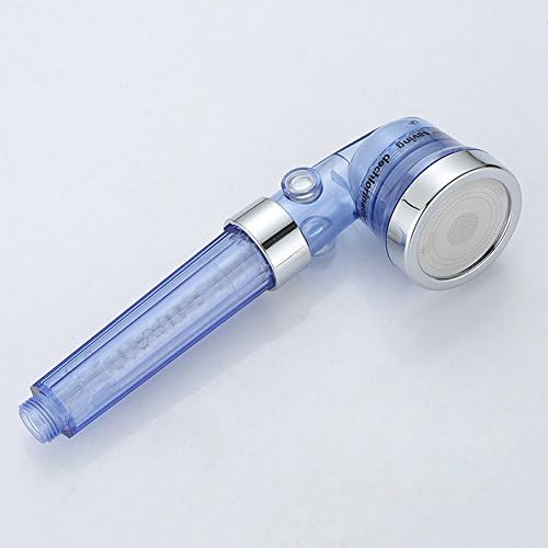 XUEQIN Negative Ions Third Gear Magnetic Therapy Shower Pressurized Shower Head Water Saving Hand Held Bathroom Single Head Hose Shower Head ( Color : 1 )