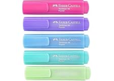 motoart pastel highlighter set of 5 (assorted)