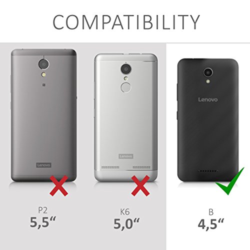 kwmobile Funda para Lenovo B - Carcasa de Cuero sint tico - Case con Tapa y Tarjetero en Negro reviews kwmobile Funda para Lenovo B - Carcasa de Cuero sint tico - Case con Tapa y Tarjetero en Negro