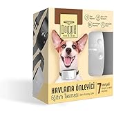 DOGGİE HAVLAMA &Ouml;NLEYİCİ EĞİTİM TASMASI BEYAZ