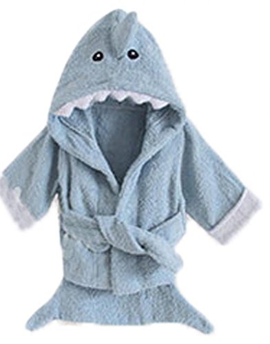 Baby Girls & Boys Fleece Dressing Gown Robes Super Soft Fleece Bath Robe