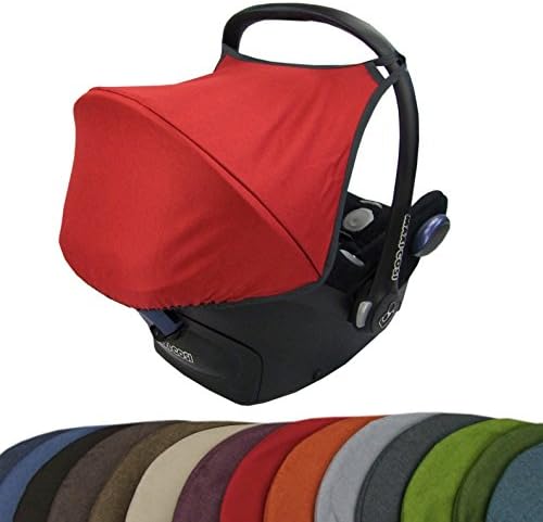 BambiniWelt sunshade UV50 + for maxi-cosi cabriofix, 14 colours, Meliert sunroof baby seat car seat