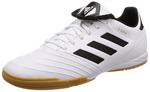 adidas Herren Copa Tango 18.3 in Fußballschuhe, Weiß (Footwear White/Core Black/Tactile Gold Metallic), 44 2/3 EU adidas Herren Copa Tango 18.3 in Fußballschuhe, Weiß (Footwear White/Core Black/Tactile Gold Metallic), 44 2/3 EU