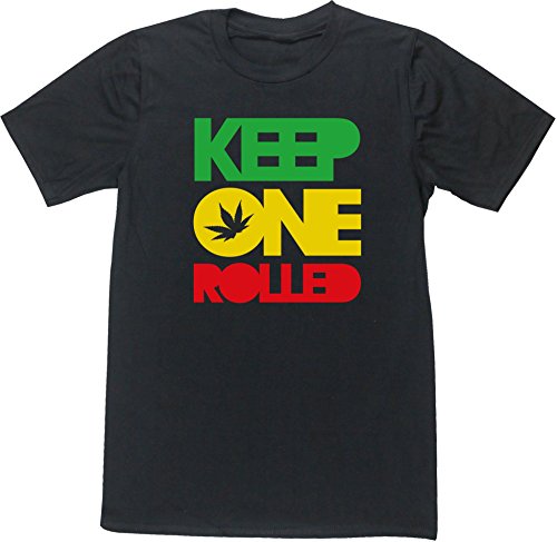 Keep one Rolled Unisex Short Sleeve t-Shirt (Specific Size Guide in Description)