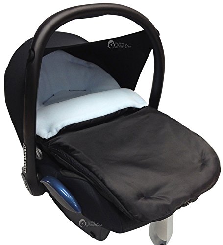 Car Seat Footmuff / Cosy Toes Compatible with All Car Seats Light Blue