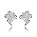 Produktbild MTWTM Sterling Silber Bolzen Cloud Diamond Ohrringe Blitz Ohrringe Damen Schmuck