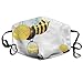 Produktbild Unisex Bee Pattern Anti Germs Breathable Health Masks Mouth Face Masks