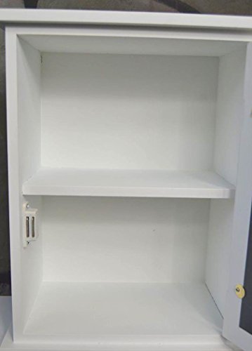 Livitat® Medizinschrank Landhaus Hausapotheke Shabby Weiß Landhaus Retro Vintage SP 56 - 2