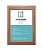 DARKOAK WOODEN EFFECT PICTURE PHOTO FRAMES SIZE: 50cm x 40cm, PORTRAIT OR LANDSCAPE READYMADE