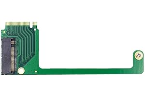 Cikiki Neu für ASUS Rog Ally Handheld Transfer Board PCIE4.0 90 Grad M2 Transferkarte Speicherkarte Zubehör Konverter Adapter Für SSD