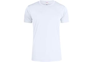 NSTF T-Shirt Uomo Taglie Forti Tecnica Microfibra Elasticizzata XS - 6XL No Maxfort