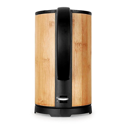 Klarstein Bamboo Garden Frühstücksset 3 teiliges Küchenset aus Bambus (Kaffeemaschine mit Timer, LED-Wasserkocher) hellbraun - 6