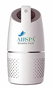 Airspa With Device Car Air Purifier With Hepa & Ioniser - Ce, Rohs & Iso 9001:2015 Certified