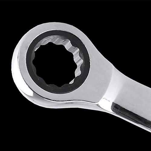 Mintice™ Maulringschlüssel Gabelringschlüssel Maulschlüssel Ringschlüssel Kombischlüssel Set Schlüssel Ratschen Gang 10mm - 3