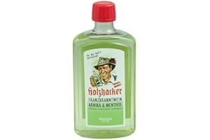 Genwj Nahrungsergänzungsmittel Holzhacker Franzbranntwein Arnika und Menthol, 500 ml