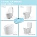 Jerrybox Foldable Travel Potty Seat for Babies, Toddlers Potty Seat with Carrying Bag (blue)