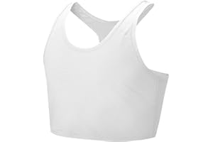 Idtswch Braga de pecho para transgénero FTM Binder Compression Tomboy Trans Vendaje Bra Cosplay Underwear