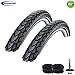 Produktbild 2 x Schwalbe Marathon Mondial Fahrrad Reifen Reflex 50-559 + 2 Schläuche SV13