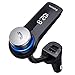 Price comparison product image VICTSING Bluetooth Car Transmitter, FM Transmitter Car Radio Adapter MP3 Player Handsfree Car Kit with Dual USB Port, Supports Voice Navigation, Hands-free Calling, HI-FI Stereo Sound