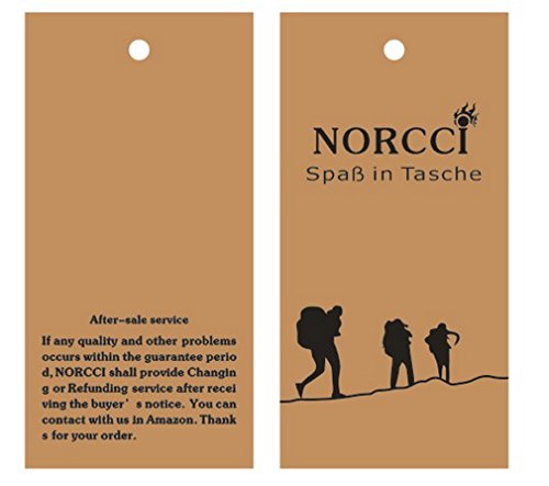 NORCCI Stoffwandbehang Wandorganizer Hängeorganizer Aufbewahrungstaschen Aufbewahrung Ordnung Utensilientasche für Tür Wand Badzimmer (#E Gestreift Rot) - 6